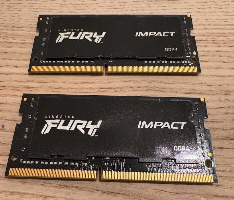 Kit 32GB (2x16GB) Memória RAM Kingston Fury DDR4 SODIMM 2666MHz