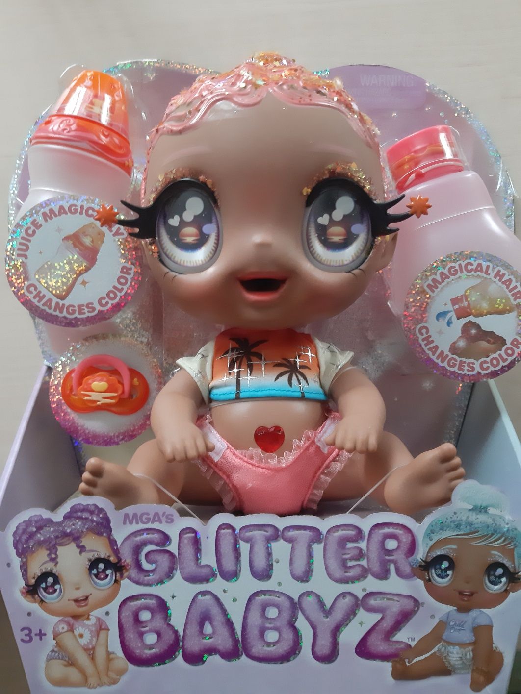 Игровой набор кукли Glitter Babyz