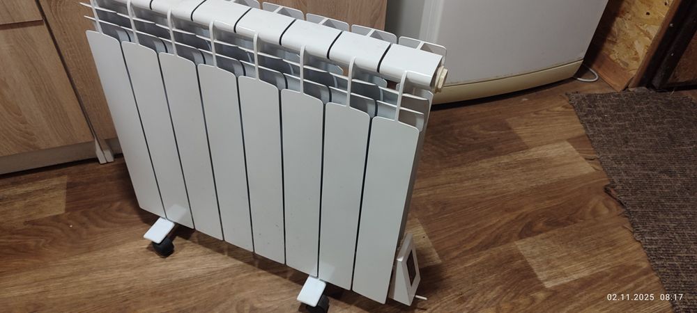 Масляний радіатор, обігрівач на 8 секцій  eroFLYME