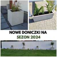 Doniczki Ogrodowe Z Betonu Architektonicznego