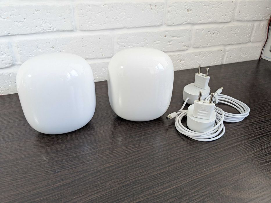 Google Nest Wifi Pro 2-PACK (Snow) WiFi 6E Mesh System