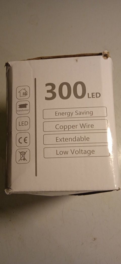 YASENN Łańcuch świetlny 300 diod LED, 30 m