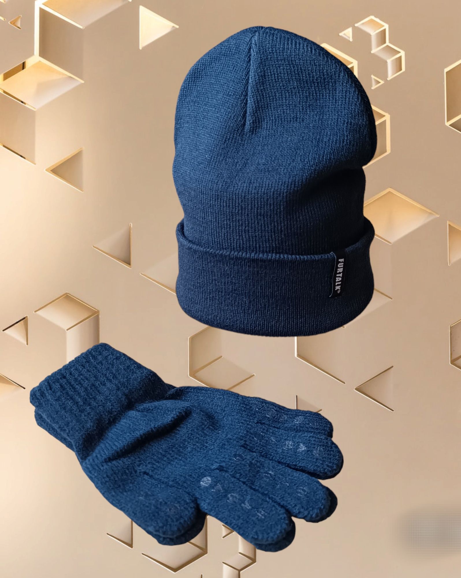 Komplety czapka+rękawiczki NOWE