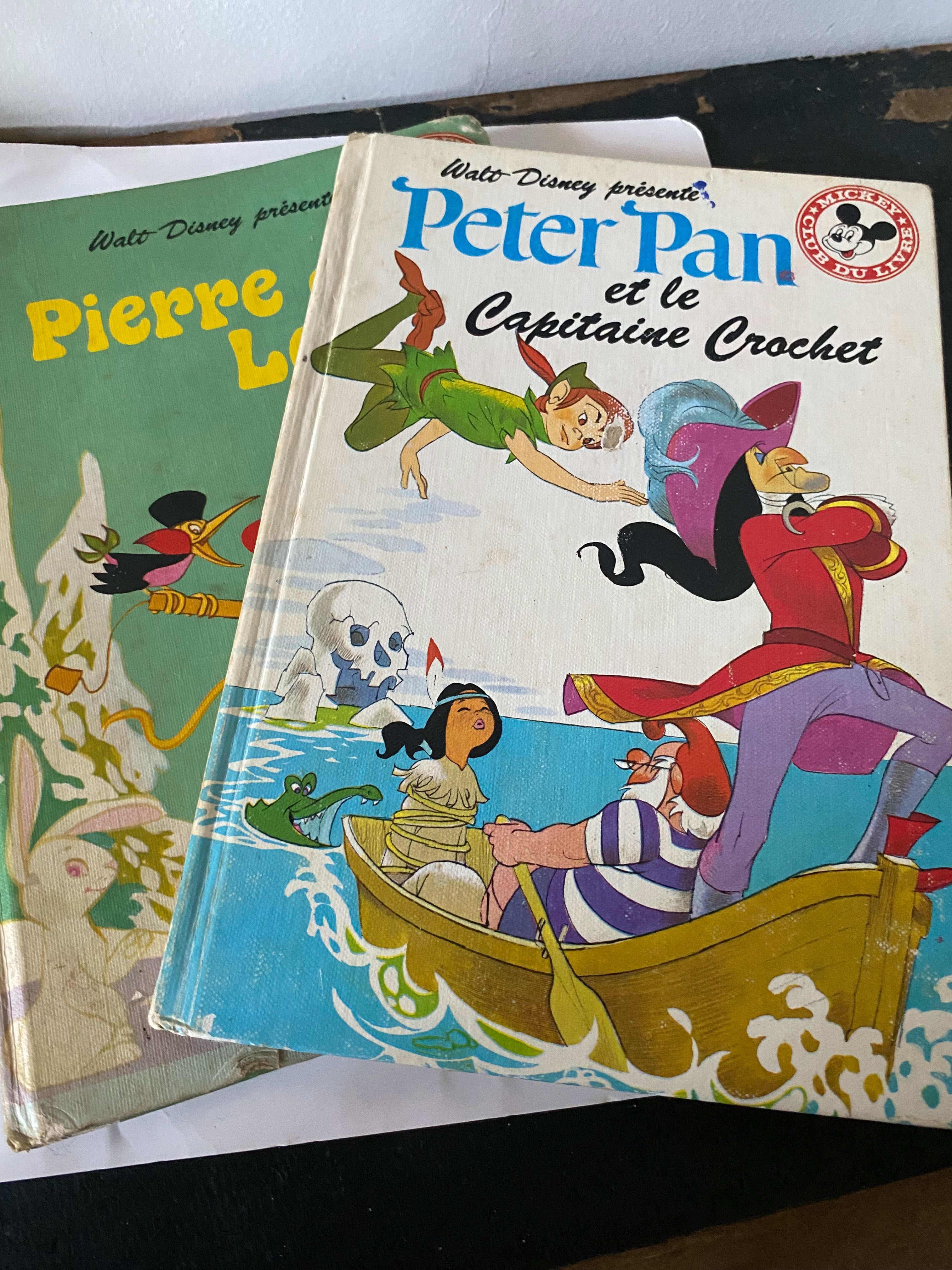 Livros antigo Disney