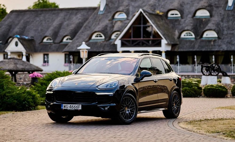 Porsche Cayenne | 2017 | 3.0 Diesel | Platinum Edition | Pneumatyka | Kamera 360° |