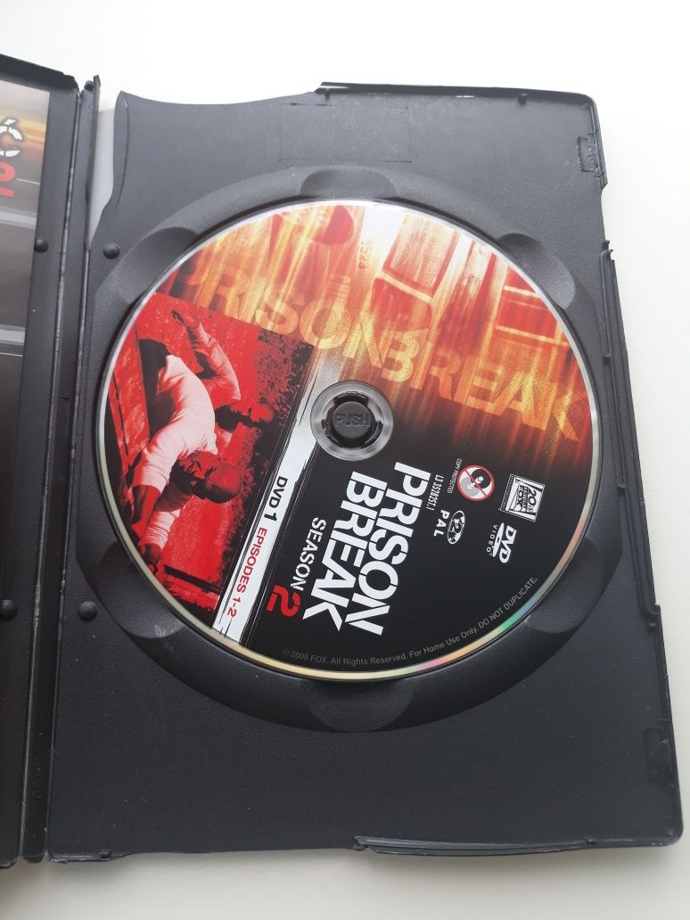 DVD Skazany na śmierć. Prison break. Sezon2, Dysk1, Odcinki 1-2.