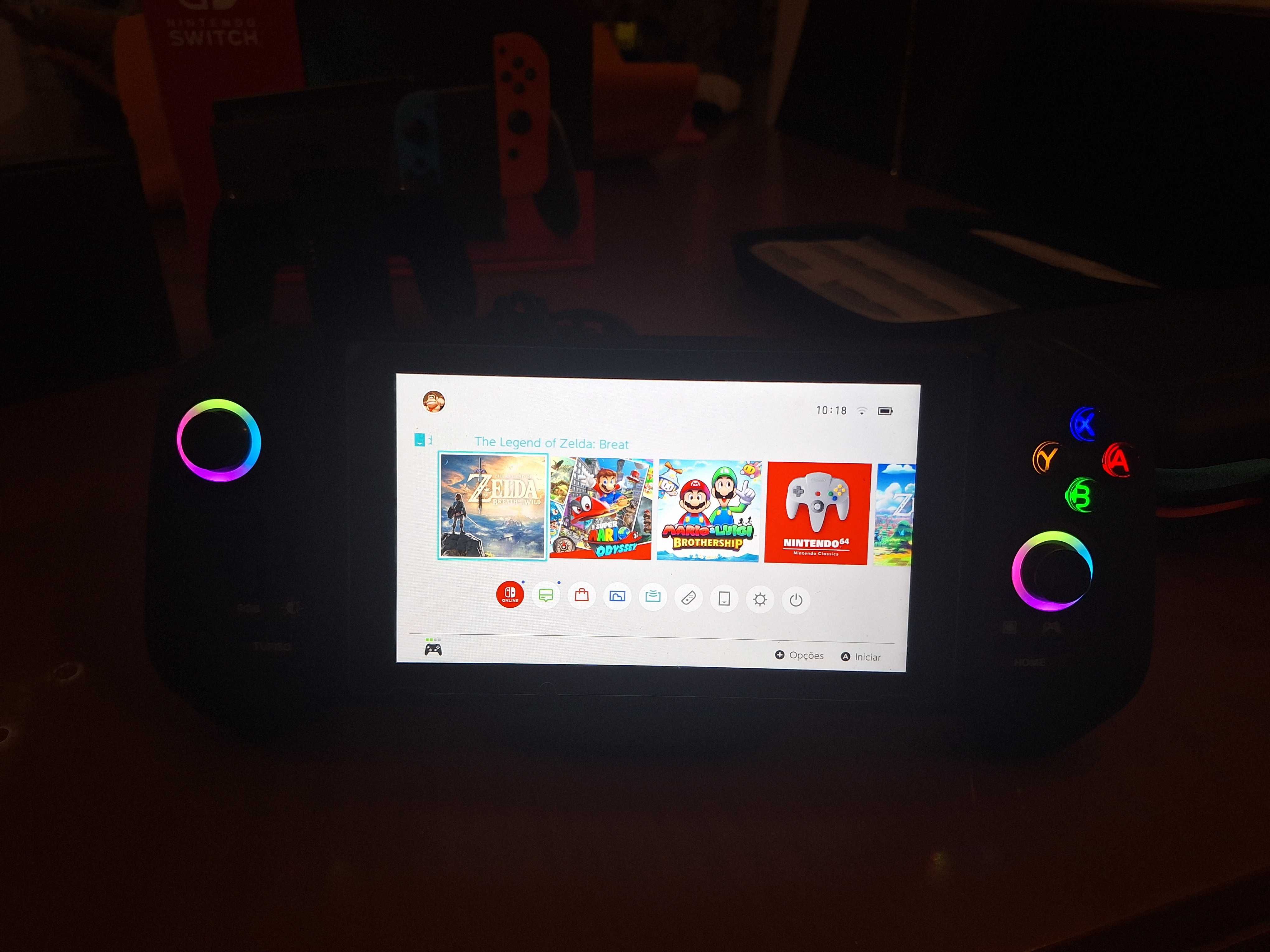Nintendo Switch como nova