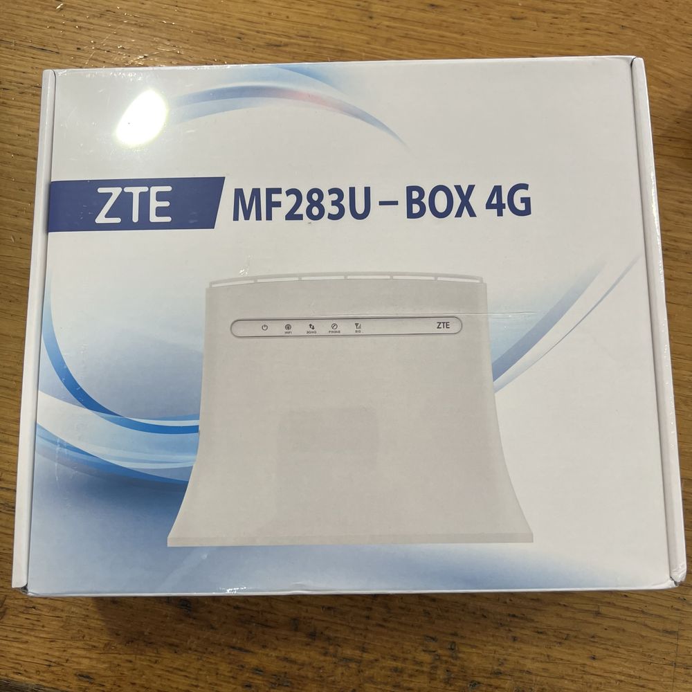 Router 4G ZTE MF283U Box 4G - NOVO/Selado