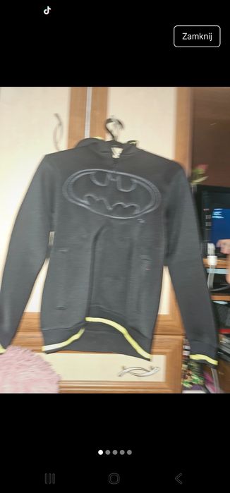 Gruba Bluza Chłopięca 152 cm Batman