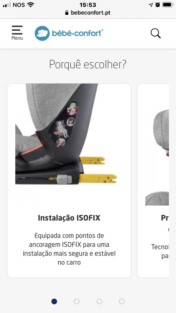 vendo cadeira rodfix da bébé confort