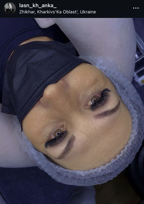 ЛАМИ БРОВЕй/Наращивание ресниц за 500грн за Цырком/Стрелка!2 часа рабо