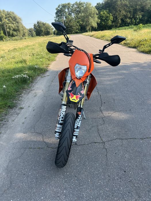 KTM 250 EXC F Racing Motard На доках Supermoto Akrapovic