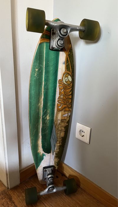 Skate longboard Sector 9 Bamboo Cruiser trucks Gullwing Sidewinder