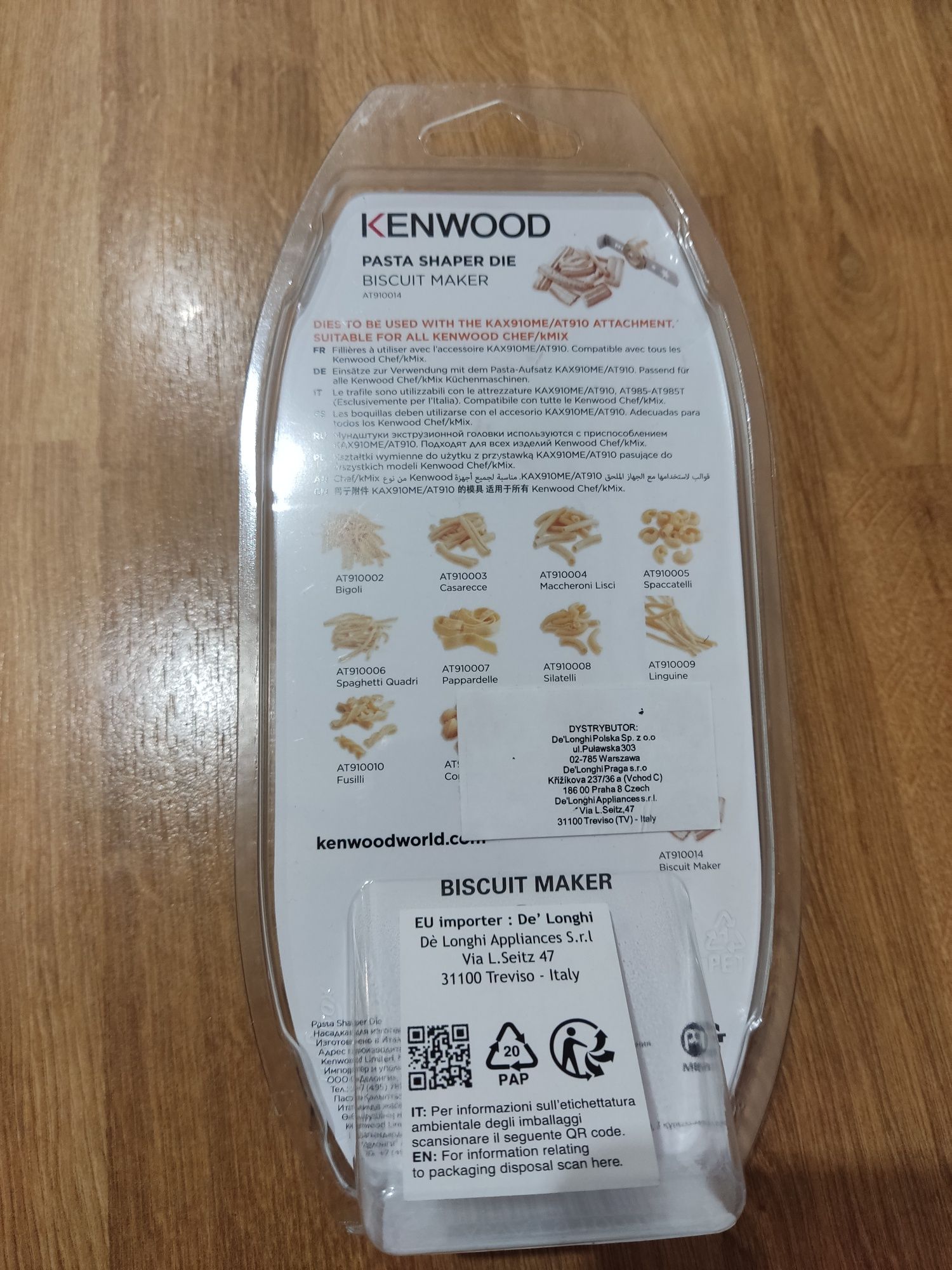 Kenwood A910/13, wykrojnik do ciastek.