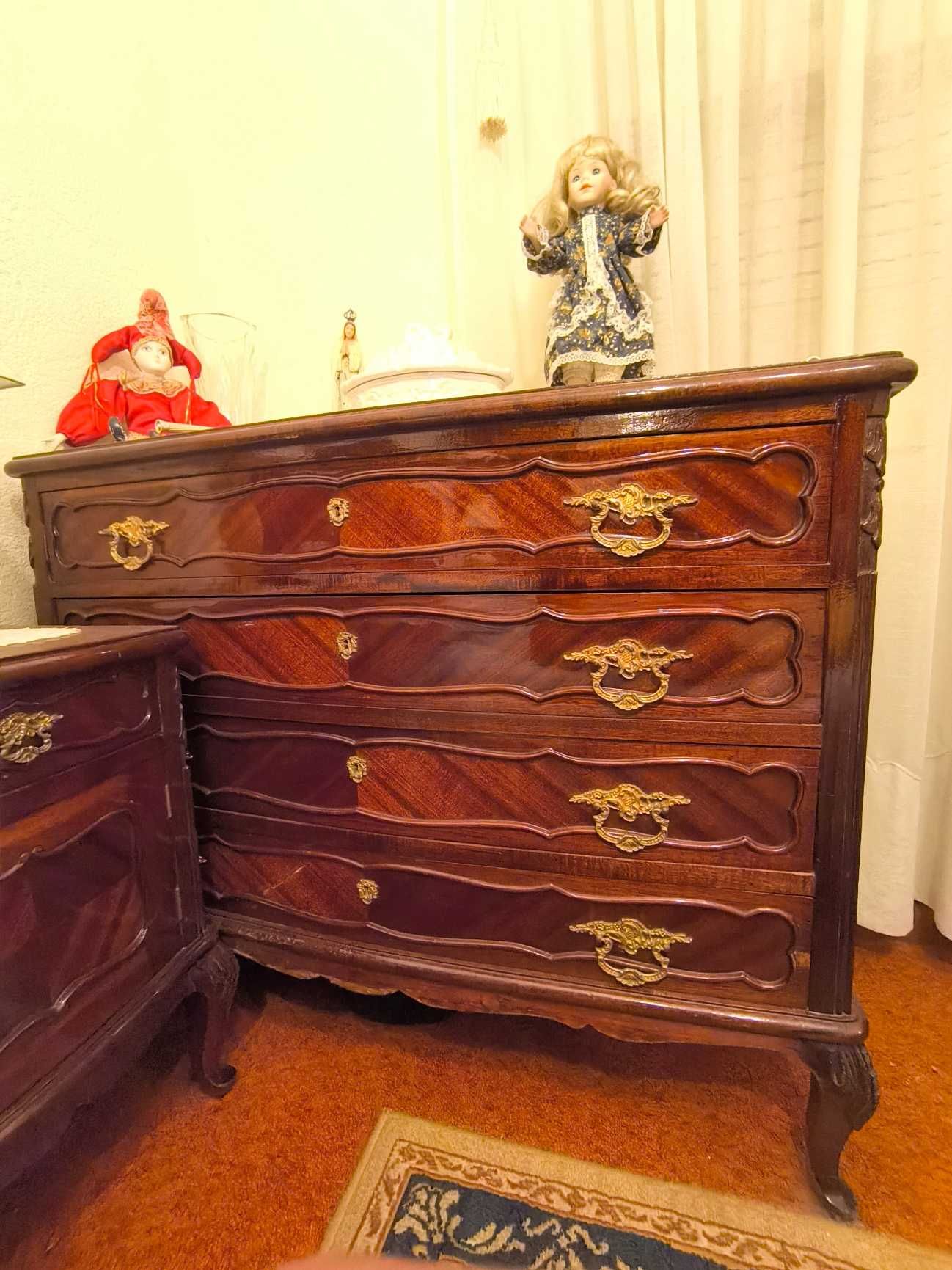 Mobília de Quarto vintage, estilo QUEEN ANNE