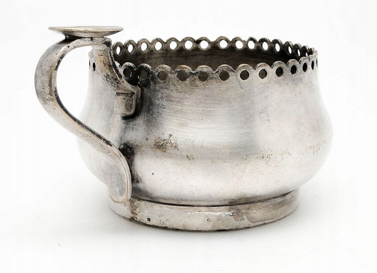 BA5 Br. Henneberg podstakannik w stylu secesyjnym