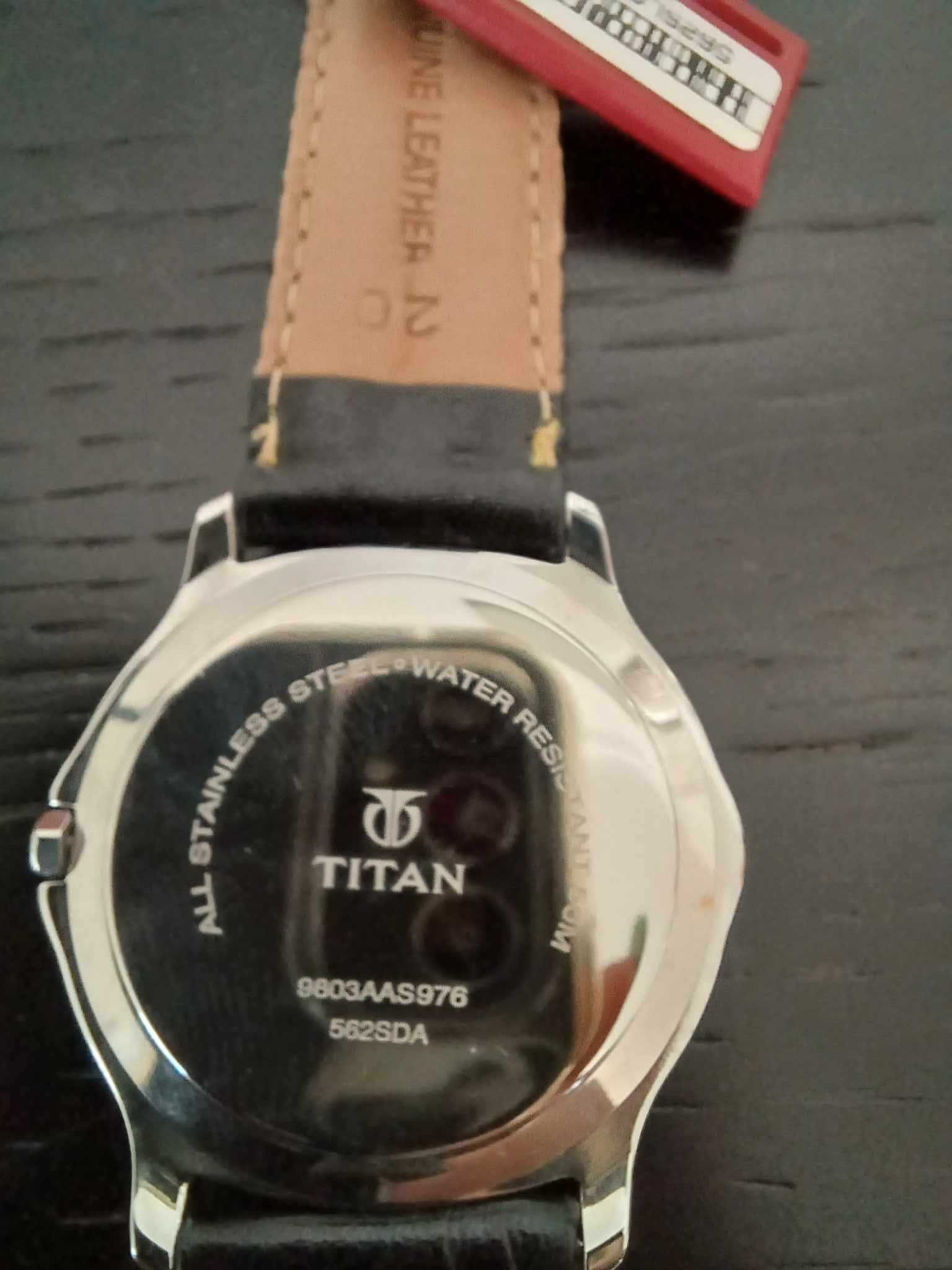 Relógio de Pulso (Titan 562SL-06, Novo e Original)