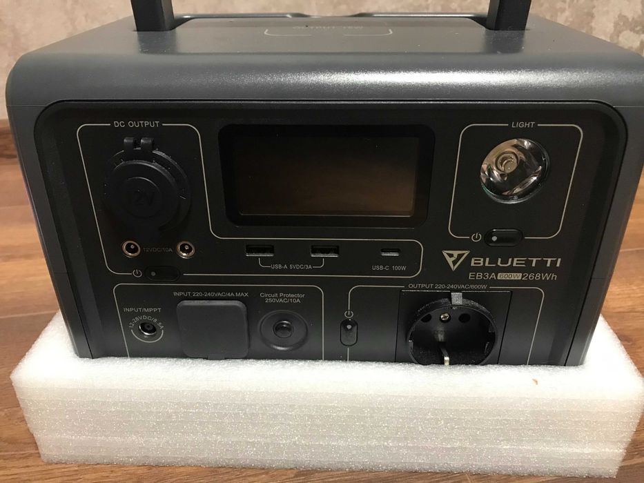 Зарядна станція BLUETTI EB3A, використовувалася 3 дні, як нова.