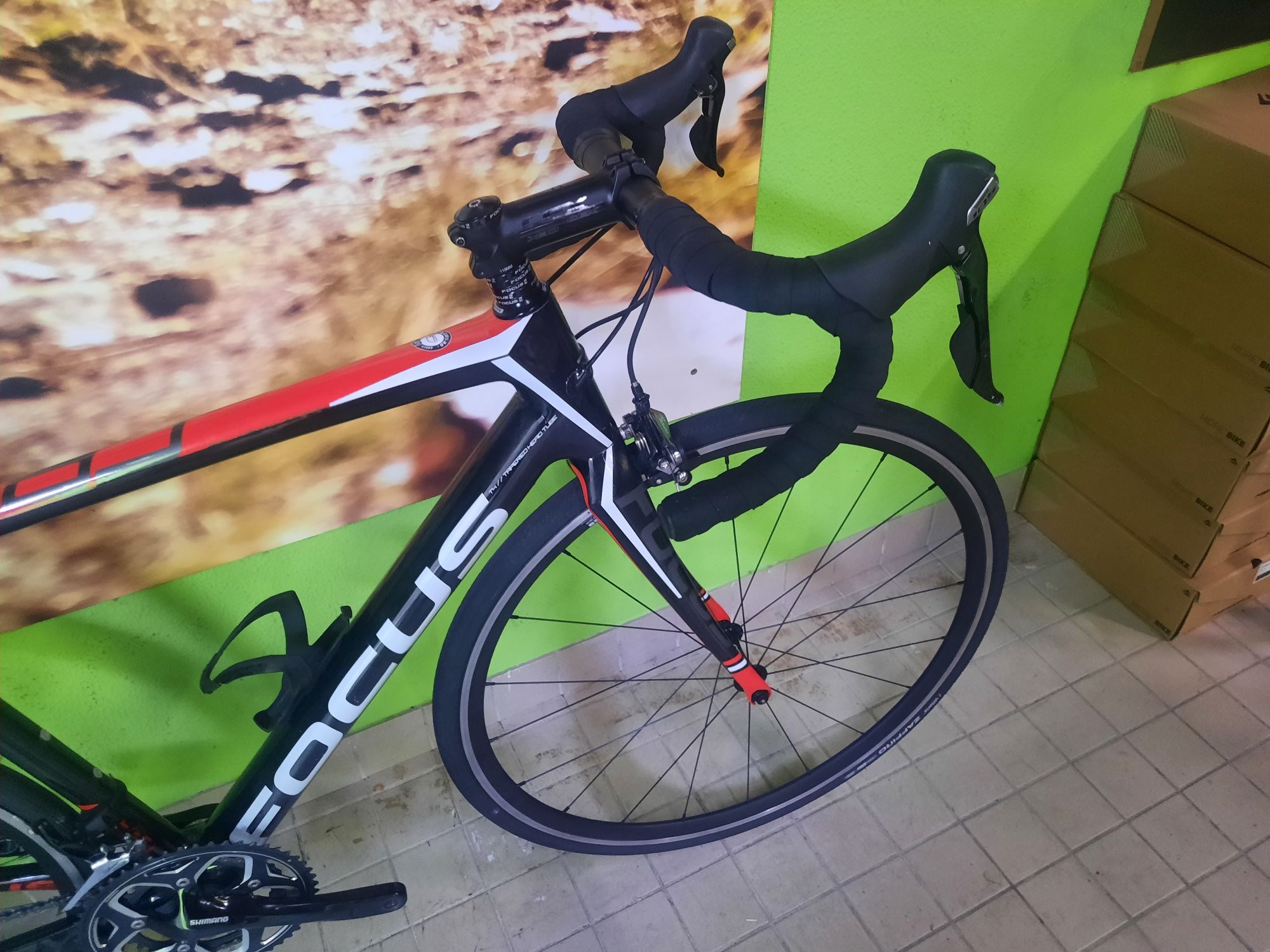 Focus de carbono 11v com new race