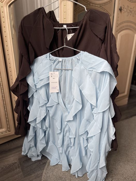 Блузка з рюшами у стилі Zara