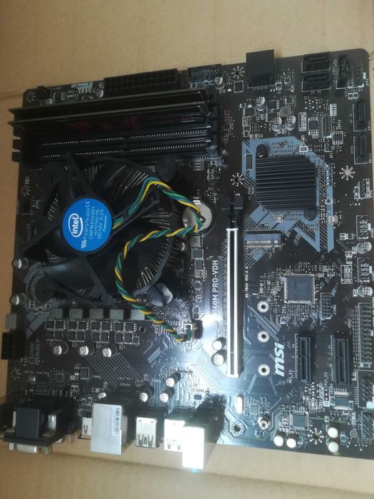 Kit Motherbord, I5, 4+4ram e dissipador