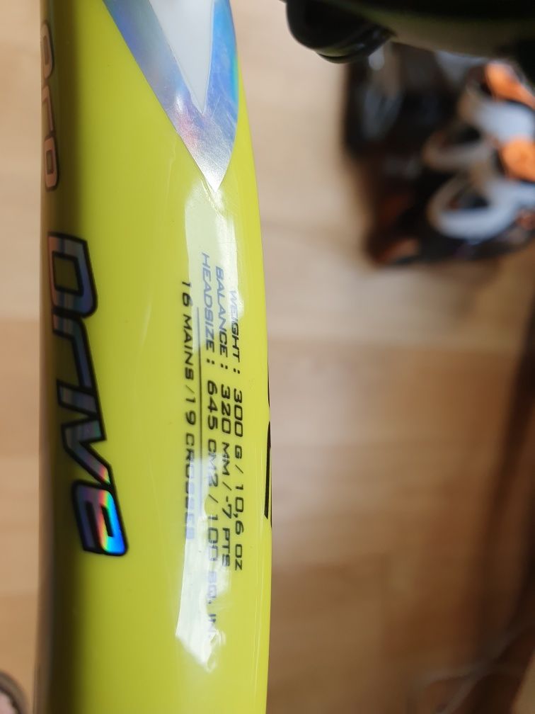 Babolat Aero Pro Drive r3 waga 300 gram rakieta tenisowa