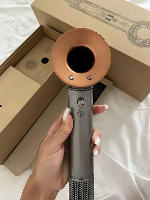 Фен Dyson supersonic HD08 (Nickel/Copper gold)