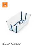 STOKKE FLEXI BATH składana wanienka dla niemowląt | Transparent Blue