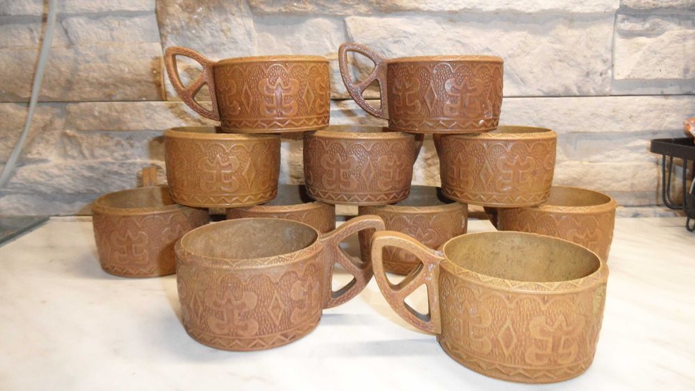 Koszyczki do szklanek PRL 10 sztuk