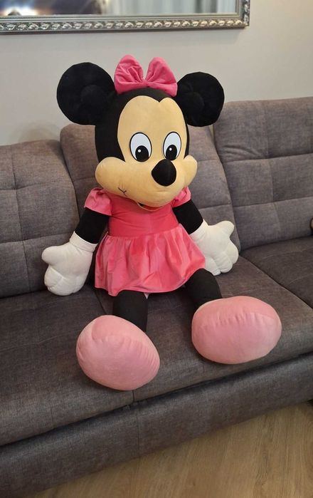 Duża pluszowa maskotka  Myszka Mini XXL - w różowej sukience 150cm