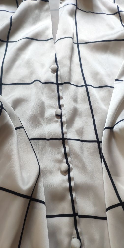 Sukienka koszulowa koszula oversize ASOS design casual elegancka basic