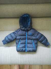 Nowa kurtka zimowa ocieplana 74 80 dla chłopca dziecka z 5 10 15 minot