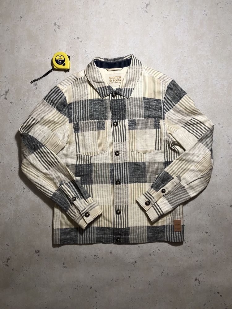 Сорочка Scotch & Soda overshirt casual outdoor cargo пляжна сорочка