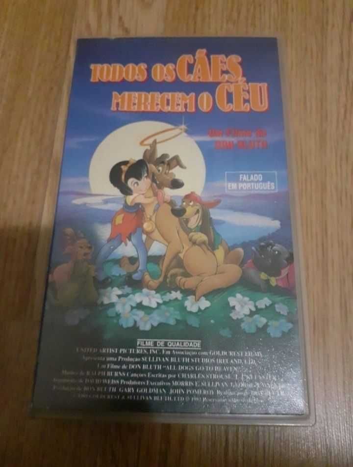 VHS: "Todos os Cães Merecem o Céu".