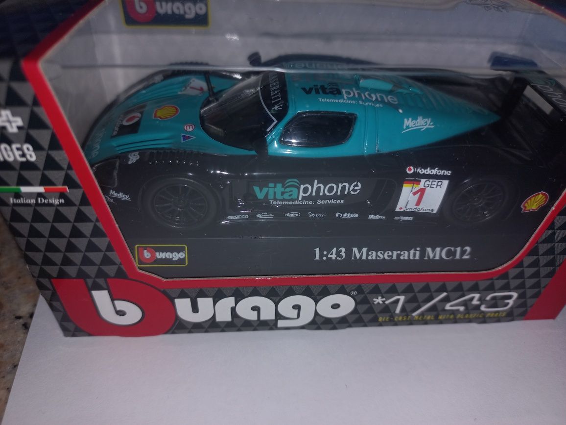 Bburago Maserati MC 12,seria  Race, 1:43