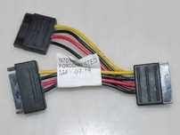 3x Adapter Rozgałęźnik kabel zasilania 2 x SATA 15 pin