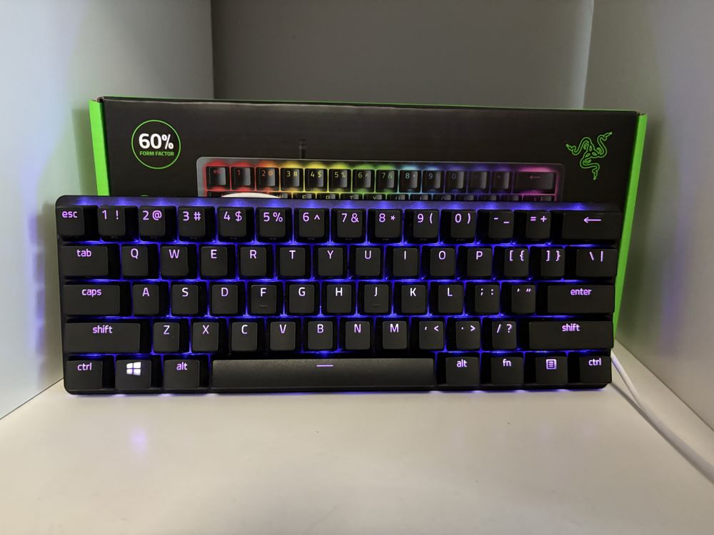 Klawiatura razer huntsman mini purple switch
