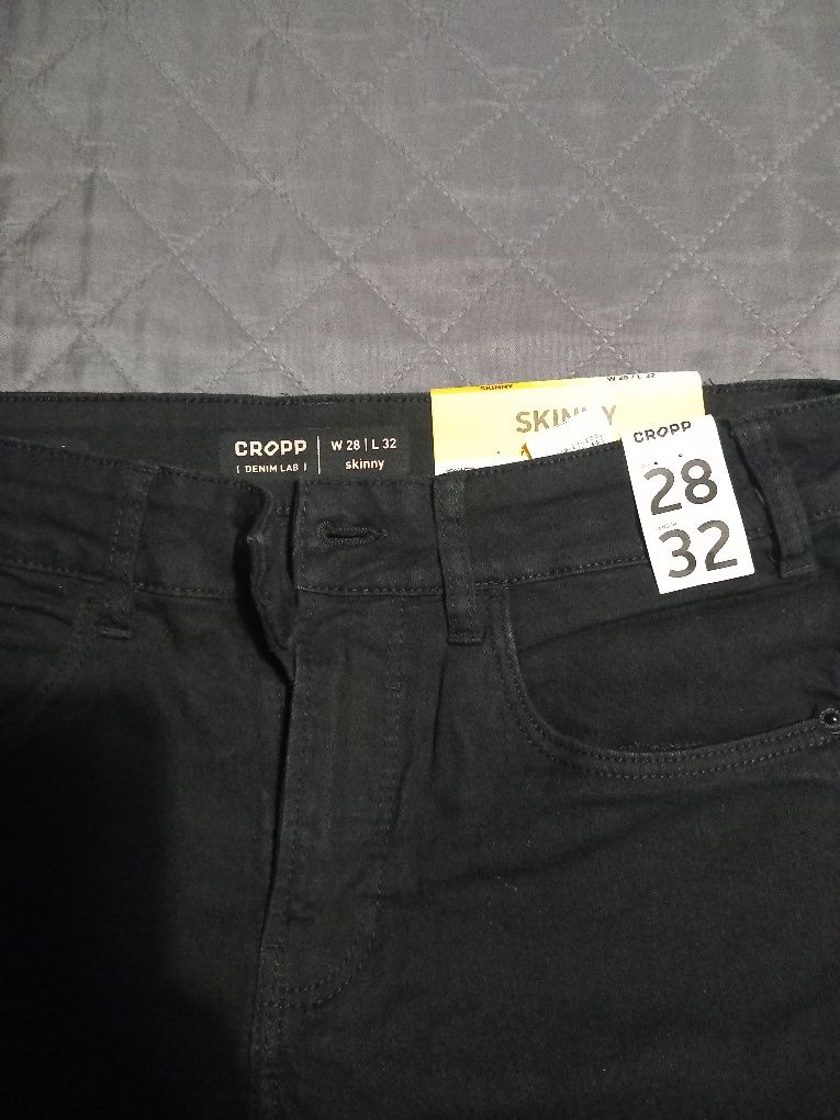 Meskie spodnie rurki slim s/m