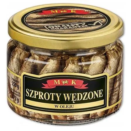 107 грн/шт Шпрот MK в банці