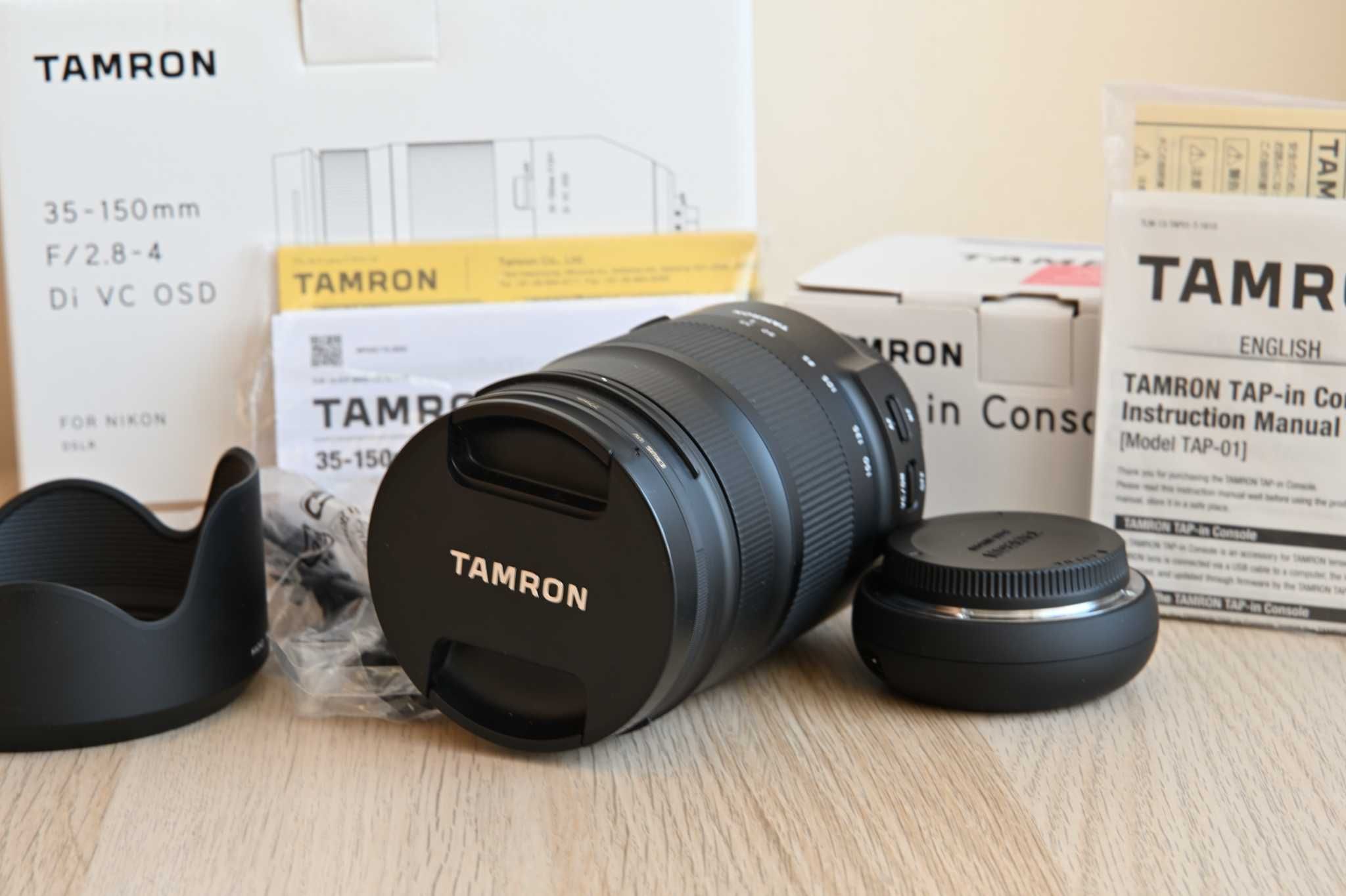 Tamron 35-150 mm F2,8/4 Di VC OSD + TAP-in Console dla Nikon