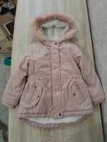 Куртка дитяча світло-рожева Primark 24-36m 98cm