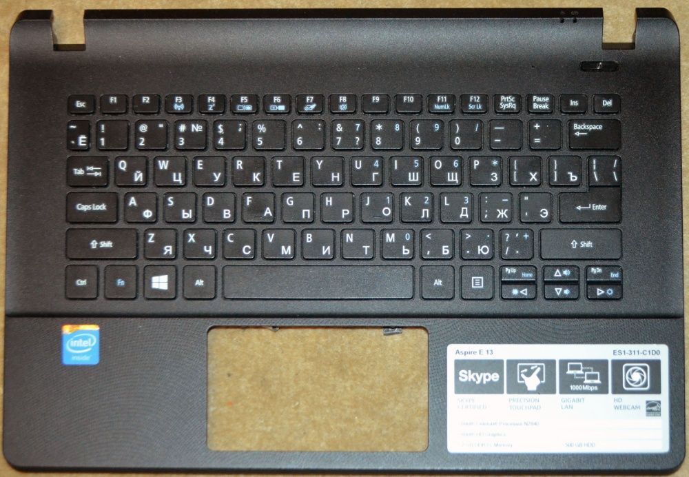 Ноутбук Acer Aspire ES1-311 по запчастям.