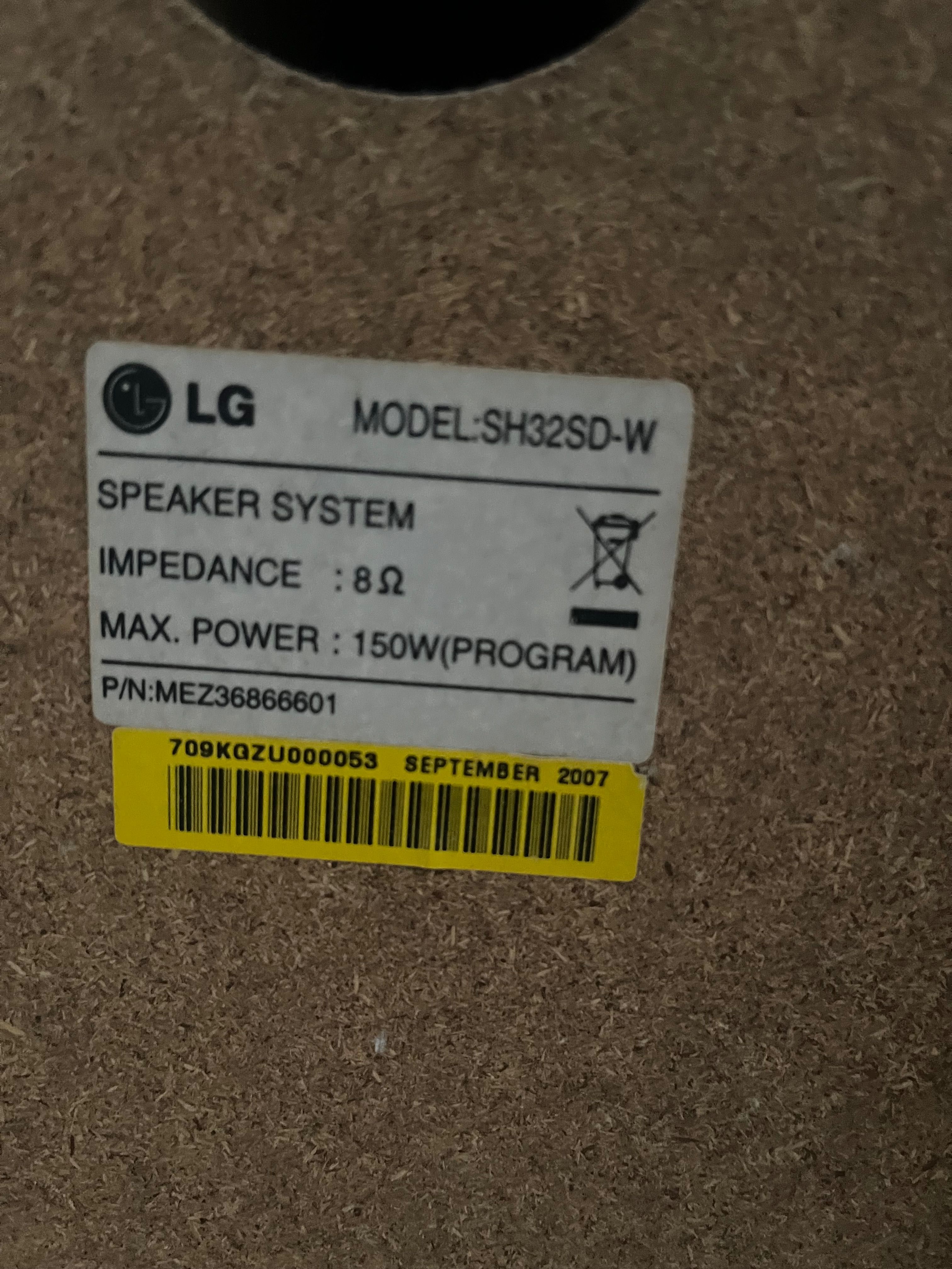 Leitor DVD 5.1 da LG usb plus