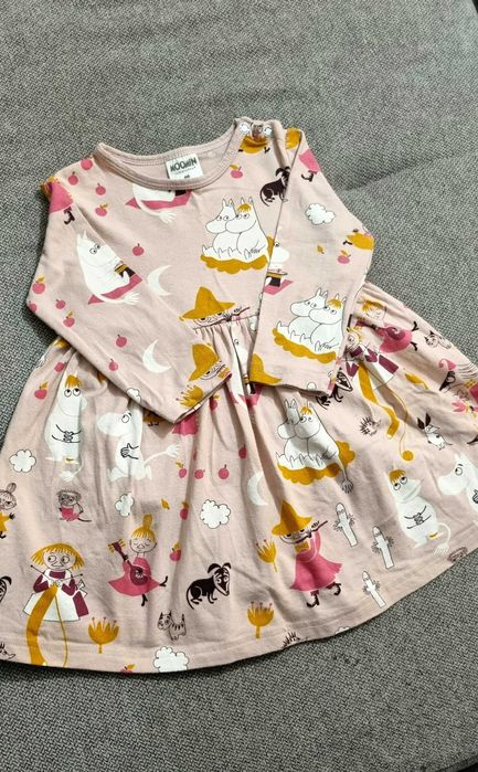 Sukienkobody Moomin 86 w Muminki, organic cotton