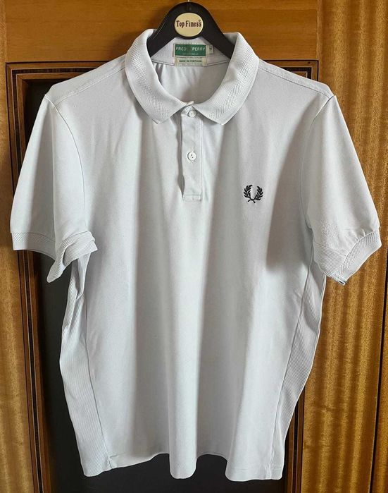 Pólo branco da Fred Perry - Homem - Tamanho M