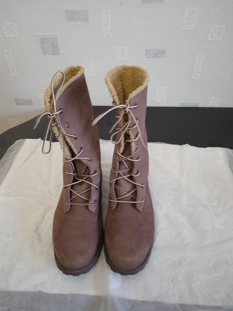 Стильні чоботи зима Timberland розмір 39