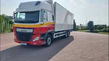 DAF CF 440  DAF CF E-6 chłodnia CARRIER multi temperatura winda 3 oś skrętna