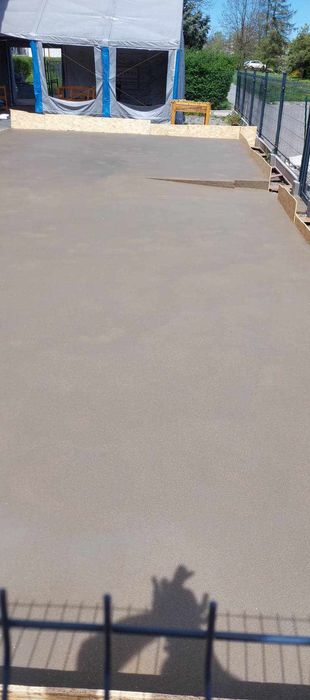 Posadzki Mixokret STYROBETON Miksokret Mixokretem Płyty Betonowe