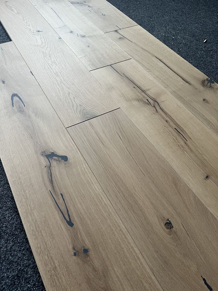 Deska Drewniana Dąb Rustic,15x190x1080mm, 4f, Olej UVx2 Breslau