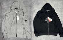 Кофта C.P. Company , Zip C.P. Company , CP СП Компани , Black Grey M L